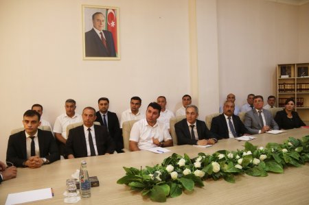 Ağdam Rayon İcra Hakimiyyətində şəhid ailələrinə xüsusi diqqət göstərilir