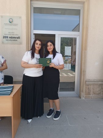 Şəhid Kamal Məmmədov adına 209 №-li tam orta məktəbində təhsilin kefiyyəti yüksək səviyyədədir