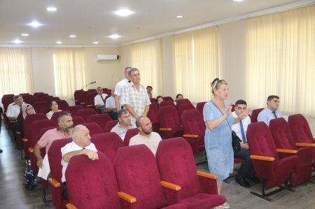 Ağdam Rayon İcra Hakimiyyətində vətəndaşların növbəti qəbulu keçirilib