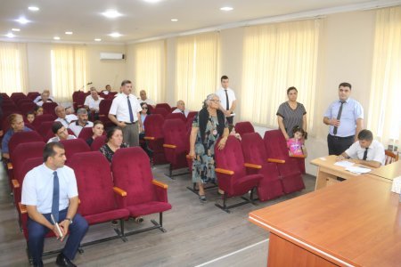 Ağdam Rayon İcra Hakimiyyətində vətəndaşların növbəti qəbulu keçirilib