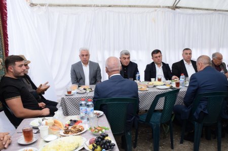 Quba rayonunda Antiterror əməliyyatı zamanı şəhid olmuş hərbi qulluqçuların il mərasimləri keçirilmişdir