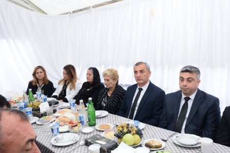 Quba rayonunda Antiterror əməliyyatı zamanı şəhid olmuş hərbi qulluqçuların il mərasimləri keçirilmişdir