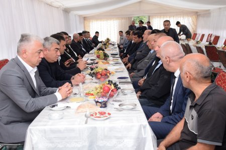 Quba rayonunda Antiterror əməliyyatı zamanı şəhid olmuş hərbi qulluqçuların il mərasimləri keçirilmişdir