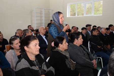 Quba rayonunda Antiterror əməliyyatı zamanı şəhid olmuş hərbi qulluqçuların il mərasimləri keçirilmişdir