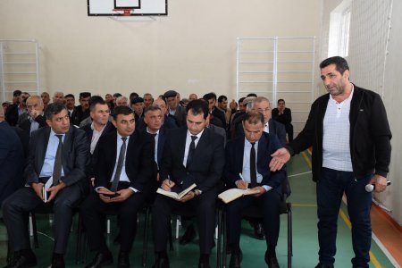 Quba rayonunda Antiterror əməliyyatı zamanı şəhid olmuş hərbi qulluqçuların il mərasimləri keçirilmişdir