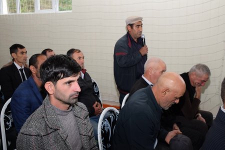 Quba rayonunda Antiterror əməliyyatı zamanı şəhid olmuş hərbi qulluqçuların il mərasimləri keçirilmişdir