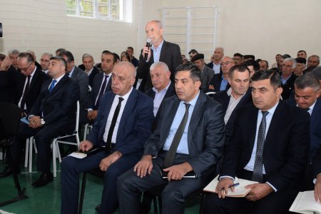 Quba rayonunda Antiterror əməliyyatı zamanı şəhid olmuş hərbi qulluqçuların il mərasimləri keçirilmişdir