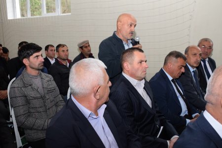 Quba rayonunda Antiterror əməliyyatı zamanı şəhid olmuş hərbi qulluqçuların il mərasimləri keçirilmişdir