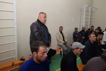 Quba rayonunda Antiterror əməliyyatı zamanı şəhid olmuş hərbi qulluqçuların il mərasimləri keçirilmişdir