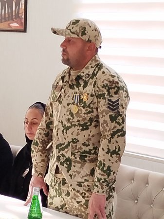 "Zəfər Günü" ilə əlaqədar olaraq ATİAHİ Ağsu Rayon Təşkilatının Sədri xanım Sevinc Beybudovanın təşkilatçılığı ilə şəhid ailələri, qazilər və müharibə iştirakçıları ilə görüş keçirilmişdir "Zəfər Günü" ilə əlaqədar olaraq ATİAHİ Ağsu Rayon Təşkilatının Sədri xanım Sevinc Beybudovanın təşkilatçılığı ilə şəhid ailələri, qazilər və müharibə iştirakçıları ilə görüş keçirilmişdir