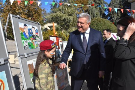 Ağsu rayonunda 8 Noyabr - Zəfər günü silsilə tədbirlərlə qeyd olunub Ağsu rayonunda 8 Noyabr - Zəfər günü silsilə tədbirlərlə qeyd olunub