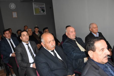 Ağsu RİH başçısı Məlikçobanlı kənd sakinləri üçün səyyar qəbul keçirib