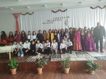  Ağsu Şəhər 3 Nömrəli Məktəbdə "Könüllər Mülkünün Sultanı" Ədəbi-Bədii Tədbiri Keçirildi