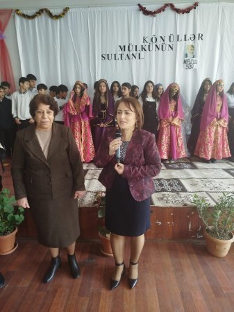  Ağsu Şəhər 3 Nömrəli Məktəbdə "Könüllər Mülkünün Sultanı" Ədəbi-Bədii Tədbiri Keçirildi