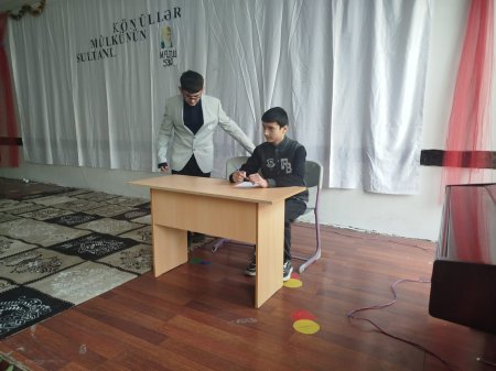  Ağsu Şəhər 3 Nömrəli Məktəbdə "Könüllər Mülkünün Sultanı" Ədəbi-Bədii Tədbiri Keçirildi