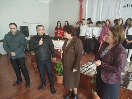  Ağsu Şəhər 3 Nömrəli Məktəbdə "Könüllər Mülkünün Sultanı" Ədəbi-Bədii Tədbiri Keçirildi