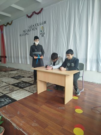  Ağsu Şəhər 3 Nömrəli Məktəbdə "Könüllər Mülkünün Sultanı" Ədəbi-Bədii Tədbiri Keçirildi