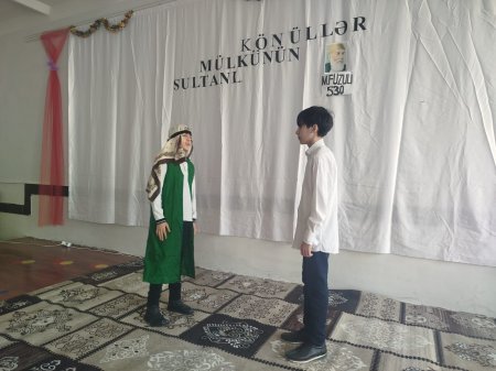  Ağsu Şəhər 3 Nömrəli Məktəbdə "Könüllər Mülkünün Sultanı" Ədəbi-Bədii Tədbiri Keçirildi