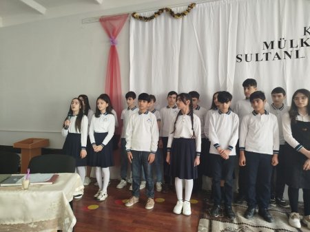  Ağsu Şəhər 3 Nömrəli Məktəbdə "Könüllər Mülkünün Sultanı" Ədəbi-Bədii Tədbiri Keçirildi