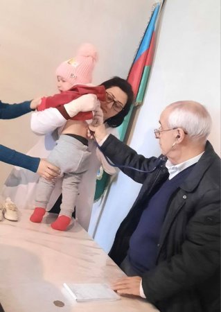 Ağsu rayonunda səyyar tibbi müayinə aksiyası keçirilib