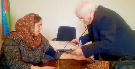 Ağsu rayonunda səyyar tibbi müayinə aksiyası keçirilib