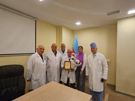 Əhməd Nəbiyev: Bacarıqlı və Vicdanlı Həkim Kollektivin Hörmətini Qazanaraq Təqaüdə Yola Salındı Əhməd Nəbiyev: Bacarıqlı və Vicdanlı Həkim Kollektivin Hörmətini Qazanaraq Təqaüdə Yola Salındı