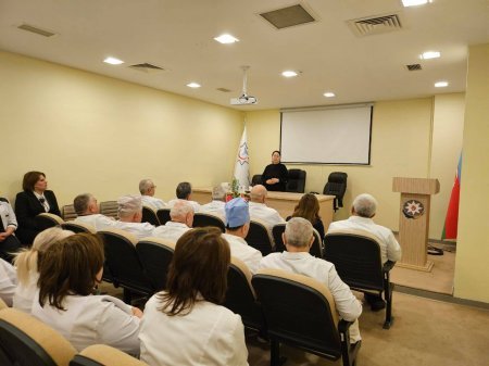 Ağsu Rayon Mərkəzi Xəstəxanasında Xocalı soyqırımının 33-ci ildönümü ilə əlaqədar tədbir keçirilib