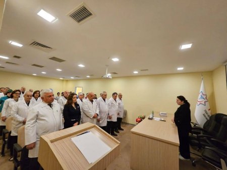 Ağsu Rayon Mərkəzi Xəstəxanasında Xocalı soyqırımının 33-ci ildönümü ilə əlaqədar tədbir keçirilib