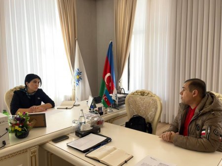 Deputat Elnarə Akimova seçicilərlə görüş keçirdi - FOTOLAR