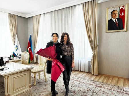 Deputat Elnarə Akimova seçicilərlə görüş keçirdi - FOTOLAR