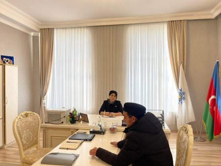 Deputat Elnarə Akimova seçicilərlə görüş keçirdi - FOTOLAR