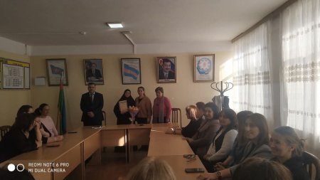 Ağsu şəhər 1 saylı məktəbdə Natəvan Musayevanın 65 illiyi qeyd olundu