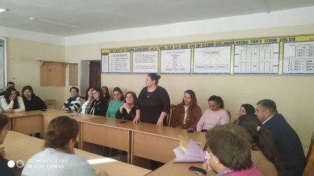 Ağsu şəhər 1 saylı məktəbdə Natəvan Musayevanın 65 illiyi qeyd olundu