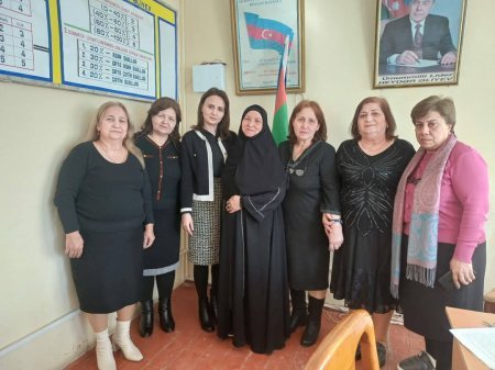 Ağsu şəhər 1 saylı məktəbdə Natəvan Musayevanın 65 illiyi qeyd olundu