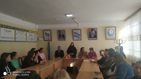 Ağsu şəhər 1 saylı məktəbdə Natəvan Musayevanın 65 illiyi qeyd olundu