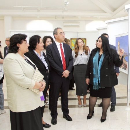 “Əbədiyaşar Lider” adlı sərginin açılışı olub