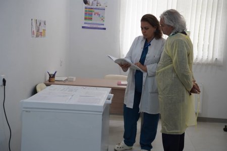 TƏBİB-in “Mentor Klinika” layihəsi çərçivəsində tibb müəssisələrinə baxış keçirilib