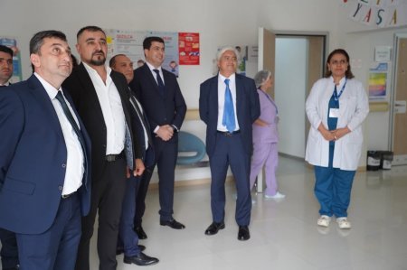 TƏBİB-in “Mentor Klinika” layihəsi çərçivəsində tibb müəssisələrinə baxış keçirilib