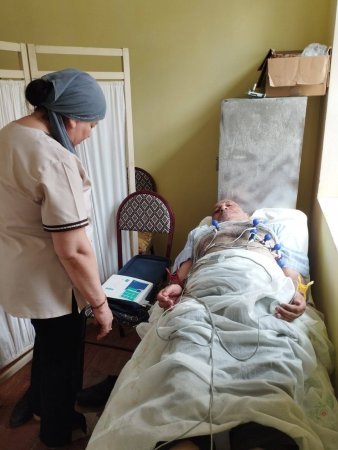 Ağsu Rayon Mərkəzi Xəstəxanasının təşkilatçılığı ilə Gəgəli kəndində səyyar həkim qəbulu keçirilib