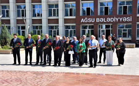 Ağsuda Professor Qafar Cəbiyevin 75 illik yubileyinə həsr olunmuş elmi-praktiki konfrans keçirildi