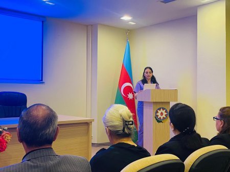 27 Sentyabr – Anım Günü ilə əlaqədar olaraq Ağsu Rayon Mərkəzi Xəstəxanasında Vətən uğrunda canlarından keçmiş şəhidlərimizin xatirəsinə həsr olunmuş anım tədbiri keçirilib