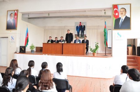 Ağsuda “Narkomaniyaya və erkən nikaha yox deyək” maarifləndirmə tədbiri keçirildi