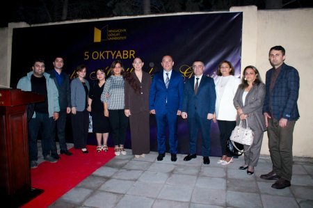 Mingəçevir Dövlət Universitetində 5 Oktyabr – Beynəlxalq Müəllimlər Günü tədbiri keçirilib