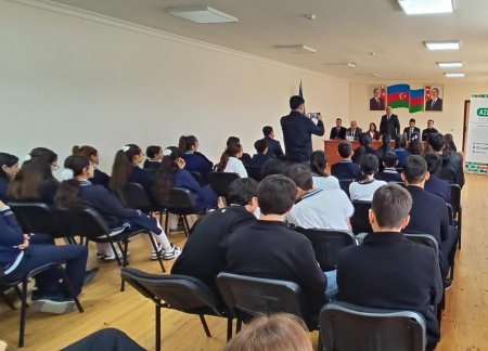  “Sağlam gənclik naminə narkomaniyaya yox deyək!” mövzusunda görüş keçirilib