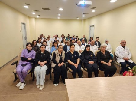Ağsu Rayon Mərkəzi Xəstəxanasında Zəfər Gününə həsr olunmuş tədbir keçirilib