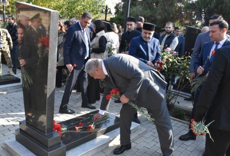 Ağsu rayonunda 8 Noyabr - Zəfər günü silsilə tədbirlərlə qeyd edilir