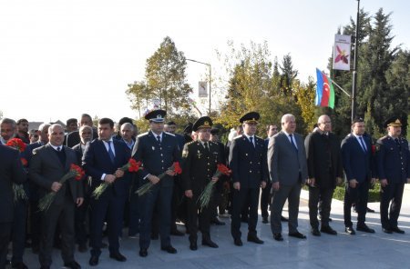 Ağsu rayonunda 8 Noyabr - Zəfər günü silsilə tədbirlərlə qeyd edilir