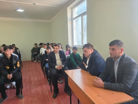 Ağsu Rayon S.Mütəllimov adına Gəgəli kənd tam orta məktəbində “Narkomaniyaya yox, erkən nikah və dini radikalizmə qarşı mübarizə” mövzusunda tədbir keçirilib