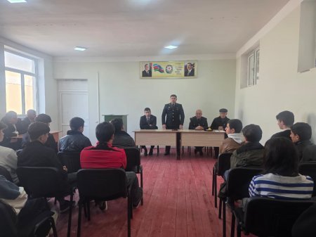 Ağsu Rayon S.Mütəllimov adına Gəgəli kənd tam orta məktəbində “Narkomaniyaya yox, erkən nikah və dini radikalizmə qarşı mübarizə” mövzusunda tədbir keçirilib