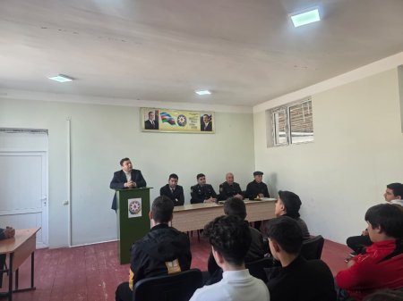 Ağsu Rayon S.Mütəllimov adına Gəgəli kənd tam orta məktəbində “Narkomaniyaya yox, erkən nikah və dini radikalizmə qarşı mübarizə” mövzusunda tədbir keçirilib